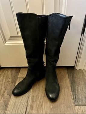 Aldo Black Over-the-Knee Riding Boots